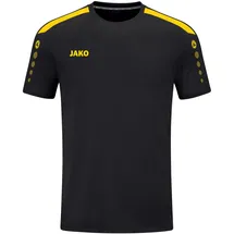 Jako Power kurzarm Trikot Herren 803 schwarz/citro S