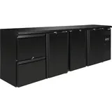 Polar Serie U Barkühlschrank 3-türig mit 2 Schubladen