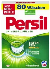 Persil Universal Pulver Vollwaschmittel 050162 , 1 Packung = 5,2 kg für ca. 80 Waschladungen