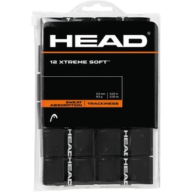 Head Unisex-Erwachsene 12 Xtremesoft Griffband, Black, Einheitsgröße