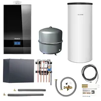 Buderus Gas-Brennwert Logaplus-Paket W49 GB182i.2-15 15kW H-Gas Hydraulikbox MS100
