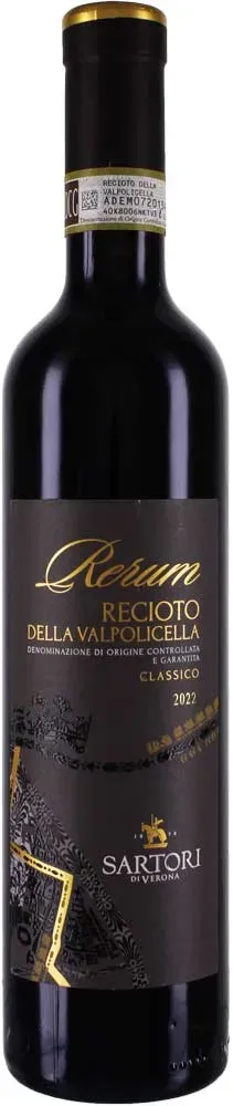Casa Vinicola Sartori 2022 Sartori Rerum Recioto della Valpolicella Classico 2022 Rondinella,Corvina,Molinara Italien