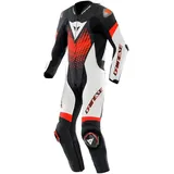 Dainese Laguna Seca 6 1tlg. Motorradlederkombi (Schwarz/Weiß/Rot) Gr: 52