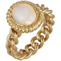 ELLI PREMIUM Elli Ring gold | perlweiß 58