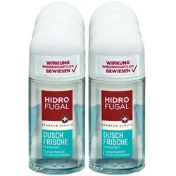 Hidrofugal Antitranspirant Deo Roll-on Dusch Frische 50 ml, 6er Pack