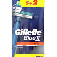 Gillette Rasoio Blueii Plus Einwegrasierer Blue II 7er Pack