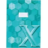 Herma Heftumschlag X türkis Papier DIN A4