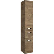 Pelipal Serie 4010 Hochschrank 30 x 168 cm Eiche Ribbeck Holz, MDF, Spanplatte