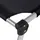 Siena Garden Dreibeinliege XXL 209 x 69,5 x 86 cm schwarz klappbar