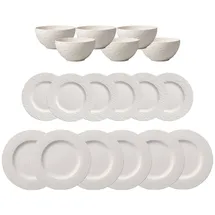 Villeroy & Boch Manufacture Rock Tafelservice 18-tlg. weiß