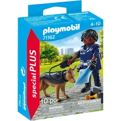 Playmobil PLAYMOBIL 71162 Polizist mit Spürhund 71162