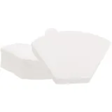 QUARKZMAN 200 Stück 4 Kegel Kaffeefilter Größe 101 Einweg-Papierfilter für Kaffeemaschinen Natürliche ungebleichte Holzfaser geeignet für Kaffeefilter Drip Coffee Maker Weiß