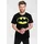LOGOSHIRT T-Shirt "Batman - Logo", Herren, Gr. 4XL, schwarz (schwarz, gelb), 100% Baumwolle, bedruckt, normal, Rundhals, Shirts T-Shirt, mit coolem Logo