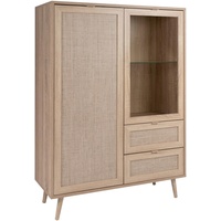 MID.YOU Highboard Sonoma Eiche - B/H/T ca. 103,00x139,00x40,00