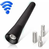 Ahlsen Fm/dab-autoantenne – 6,5 Cm – Mini-kurzantenne – Leistungsstarker Fm/am/dab-empfang
