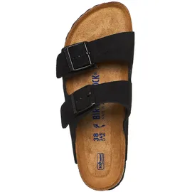 Birkenstock Arizona Weichbettung Veloursleder schwarz 39