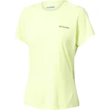 Columbia Zero Rules Light Kurzarm-T-Shirt Damen Gelb M