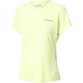 Columbia Zero Rules Light Kurzarm-T-Shirt Damen Gelb M