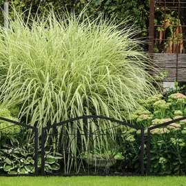 Relaxdays Beetzaun, antik, 4-tlg.