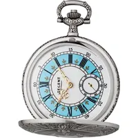 Regent Taschenuhr Regent Herren Taschenuhr Analog Gehäuse, (Analoguhr, Analoguhr), Herren Taschenuhr rund, extra groß (ca. 49mm), Metall, Elegant grau