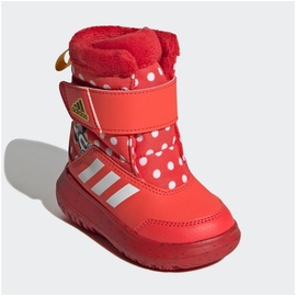 adidas Unisex Baby Winterplay Minnie I Shoes-High (Non-Football), Bright Red/FTWR White/Better Scarlet, 25 EU - 25 EU