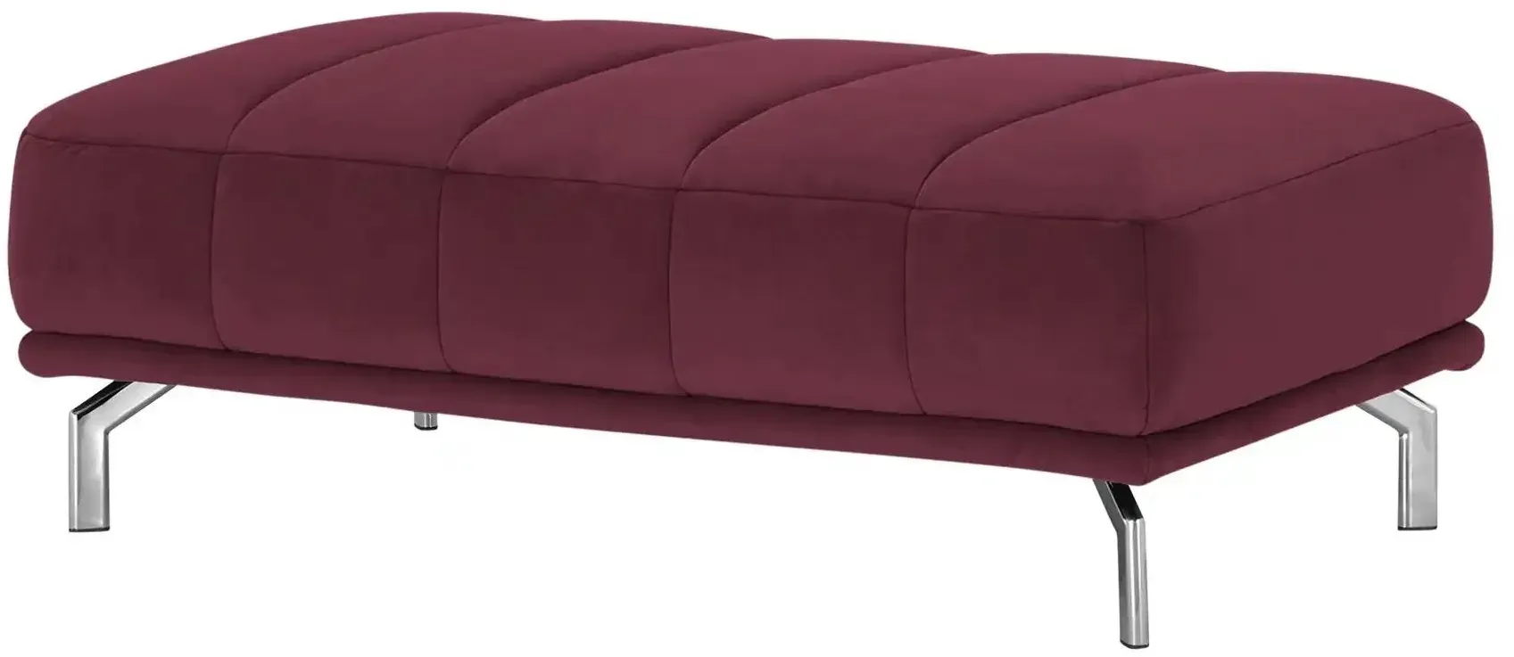Kollektion Kraft XXL-Hocker  Sarina ¦ rot ¦ Maße (cm): B: 127 H: 43 T: 77.0