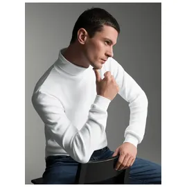 TRIGEMA Rollkragenshirt Weiß XL
