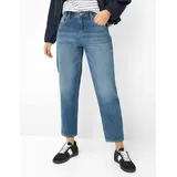 Brax Damen Five-Pocket-Hose Style MILEY S USED STONE BLUE, denim blau, Gr. 42