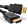 InLine Zertifiziertes HDMI Kabel, Ultra High Speed HDMI 8K4K, Stecker / Stecker, schwarz / gold,