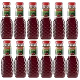 Granini 12 Flaschen a 200ml Kirsch Fruchtgehalt 40% in MEHRWEG Pfand Glas Flaschen Kirschen Trinkgenuss