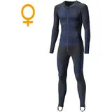 Held Race Skin II Damen Schwarz/Blau XL