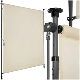 Tectake Klemmmarkise 160 x 300 cm Beige