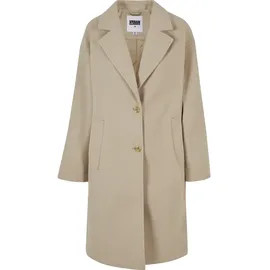 URBAN CLASSICS Oversized Long Mantel sand - 4XL