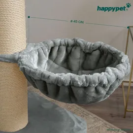 Happy Pet Liegemulde für Kratzbaum Ø 45 cm grau