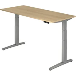 bümö elektrisch höhenverstellbarer Schreibtisch 180x80 cm mit Memory-Steuerung - Design Schreibtisch höhenverstellbar elektrisch, elektrischer