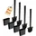 GarPet WC-Bürste 4er Set Schwarz