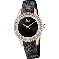 Lotus Edelstahl schwarz Lotus Classic D2UL18828/2 - Schwarz