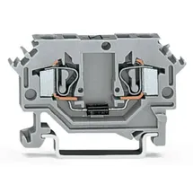 WAGO 281-603/281-400 Diodenklemme 6mm Zugfeder Belegung: L Grau 50St.