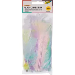 folia Federn mehrfarbig
