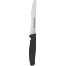 JUSTINUS Frühstücksmesser 11 cm Schwarz