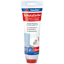 Baufan Schutz-Farbe Weiß 0,25 l