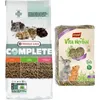 Versele-Laga Cavia Complete für Meerschweinchen 8kg + VITAPOL Heu für Nagetiere 1,2 kg