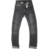 Modeka Sorelle Damen Motorrad Textilhose, grau, Größe 38