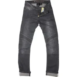 Modeka Sorelle Damen Motorrad Textilhose, grau, Größe 38