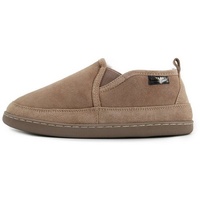 Hollert Lammfell Hausschuhe Vincent Beige - Schuhgröße: 45 -