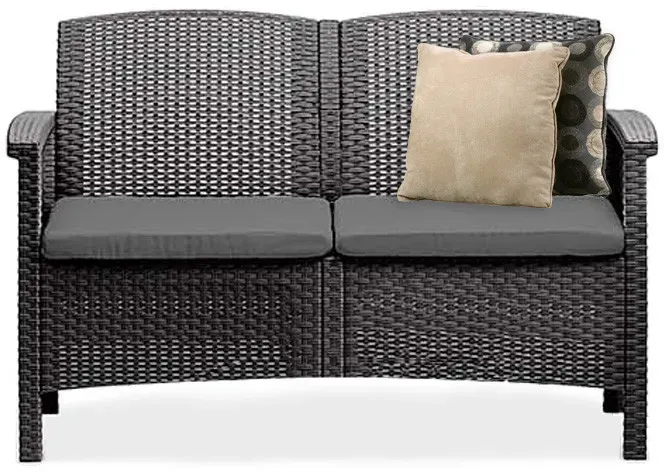 Venus 2-Sitzer Gartensofa graphit
