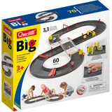 Quercetti Big Marbledrome, Murmelbahn für Kinder 3 Jahre, Konstruktionsspielzeug 60 Stück, Lernspielzeug zur Förderung von Kreativität, Feinmotorik und Problemlösung, Spielzeug ab 3 Jahre