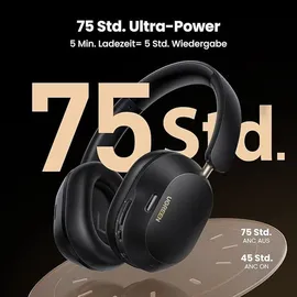UGREEN HiTune Max5c Anc, Bluetooth 5.4, (Schwarz)