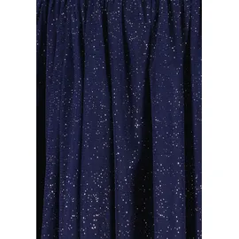 blue seven Tüllrock Midi-Länge Glitzermuster Blau 98