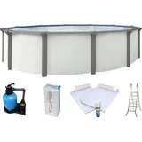 KWAD Rundpool Supreme 360 x 132 cm inkl. Bodenisolationsset